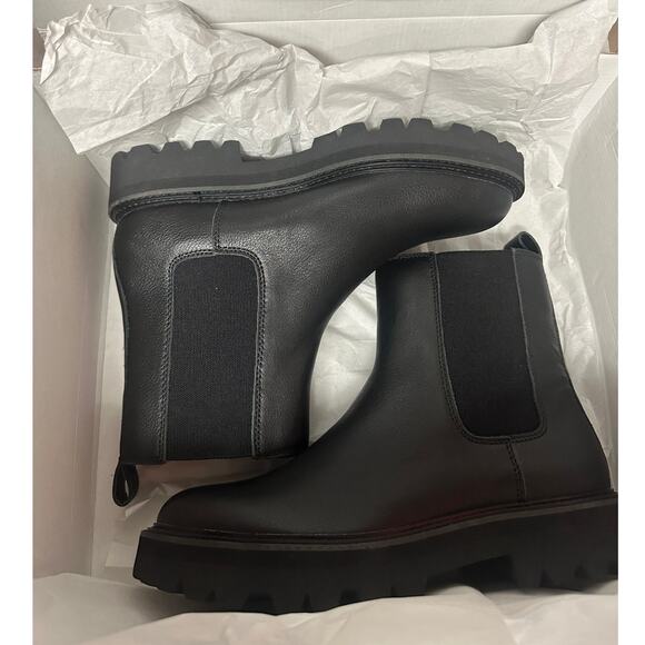 Dolce Vita Moriah Chelsea Boots Black Leather Women’s Size 9 - Picture 8 of 13